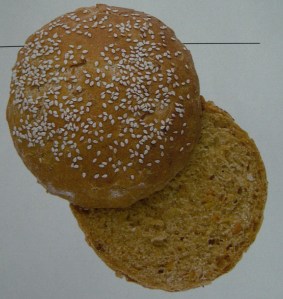 Carrot and cumin burger buns