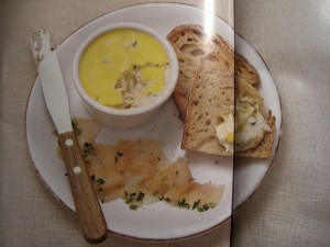 Potted & cured river trout