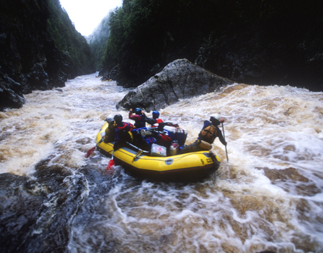 White water rafting