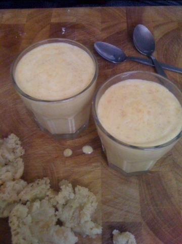 Apricot slop and apricot stodge